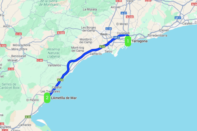 Mapa de TARRACO