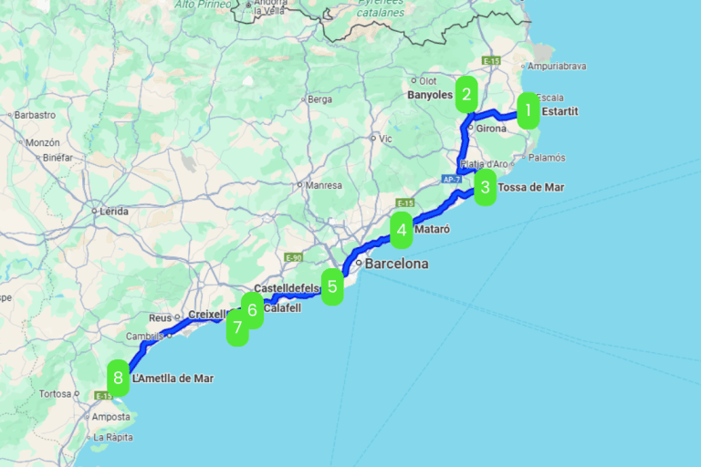 Mapa de LAS ONAS DE CASTLANUS