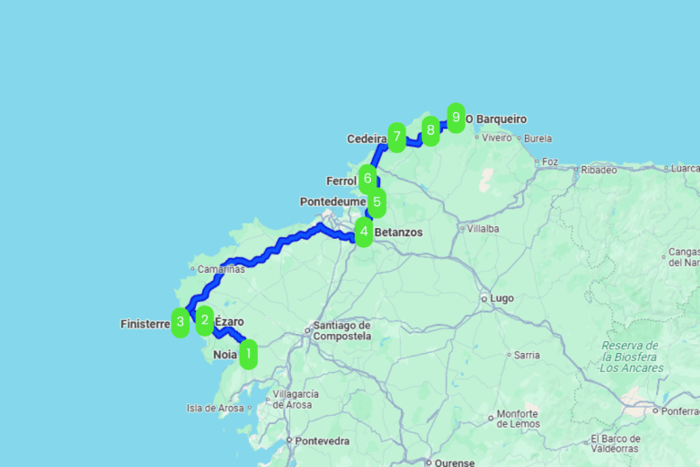 Mapa de LOS PUEBLOS DE HÉRCULES