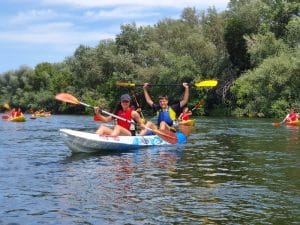 Kayak por el Ebro hasta Miravet