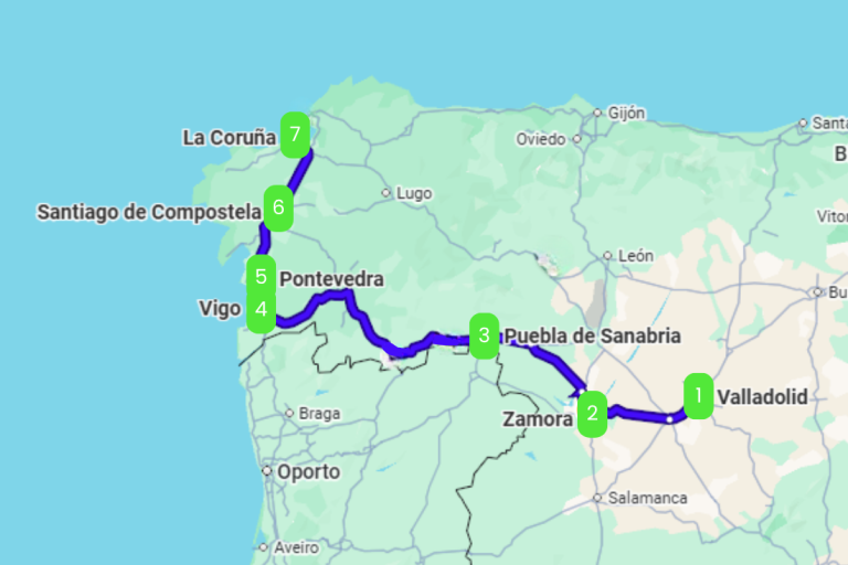 Mapa de RÍO Y RÍAS