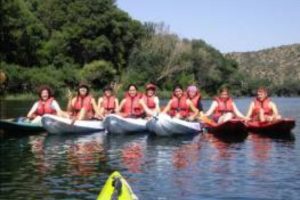 Kayak de Móra a Miravet